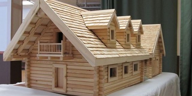 Detail Gambar Rumah Dari Stik Es Krim Nomer 15