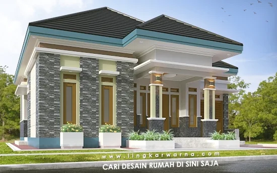 Detail Gambar Rumah Dengan Batu Alam Nomer 33