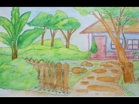 Detail Gambar Rumah Dengan Pensil Nomer 20