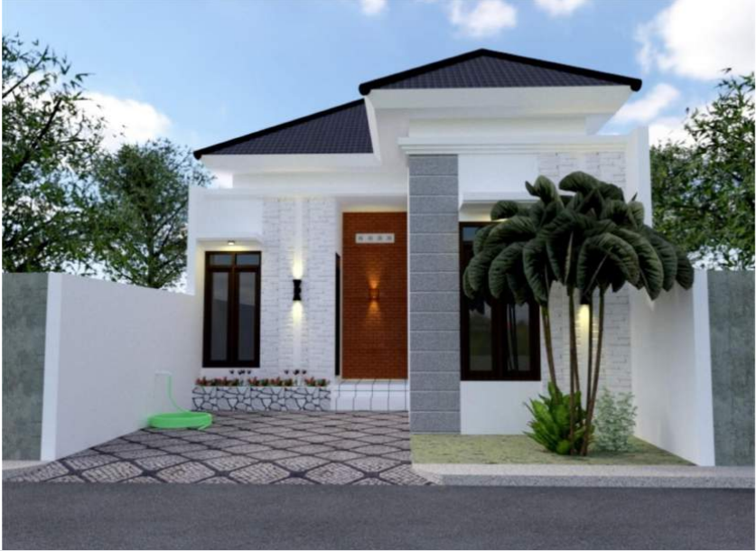 Detail Gambar Rumah Depan Minimalis Nomer 37