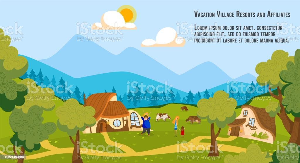 Detail Gambar Rumah Di Desa Animasi Nomer 11