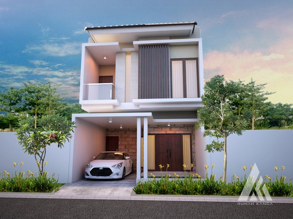 Detail Gambar Rumah Dua Lantai Nomer 52