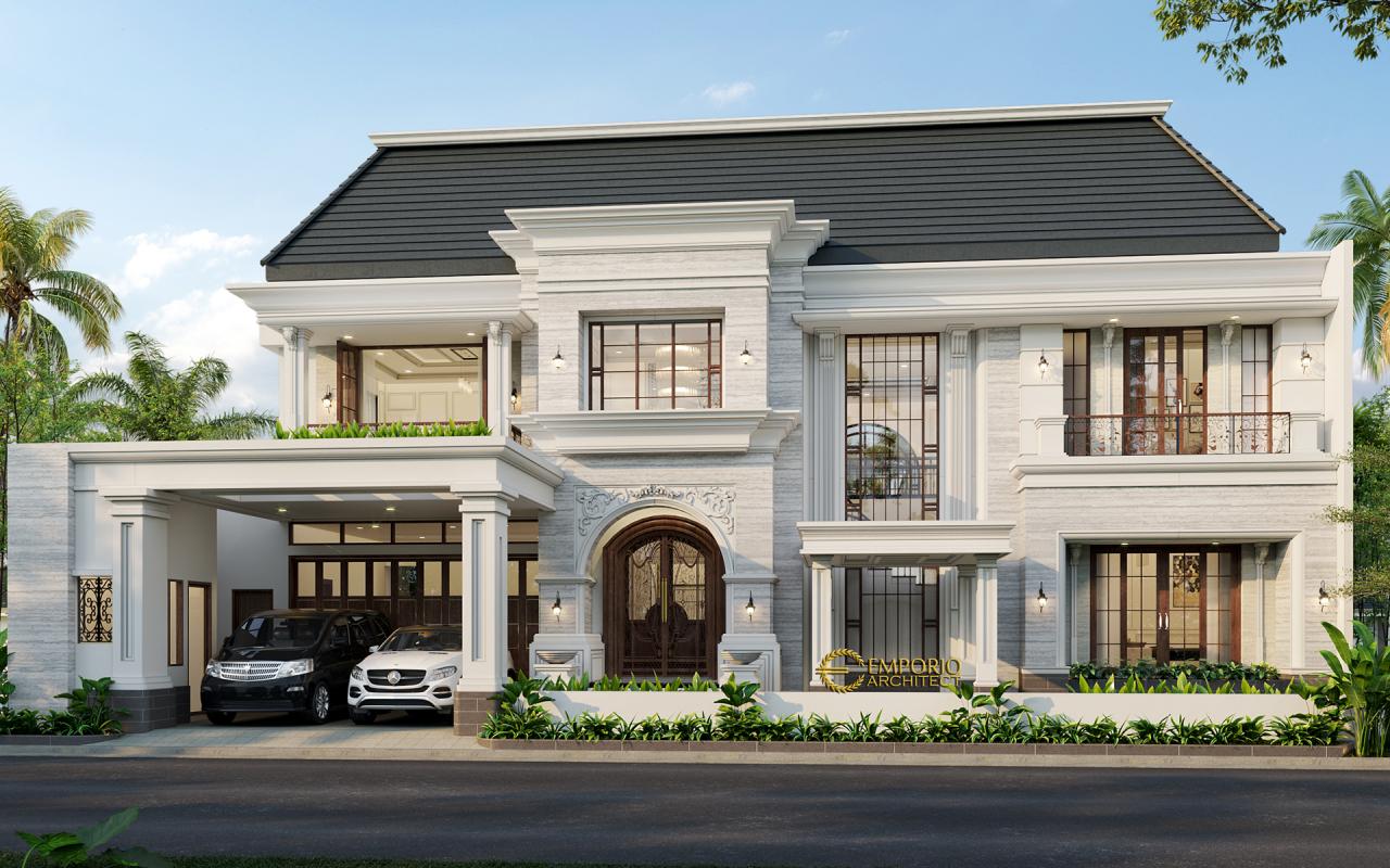 Detail Gambar Rumah Dua Lantai Mewah Nomer 28