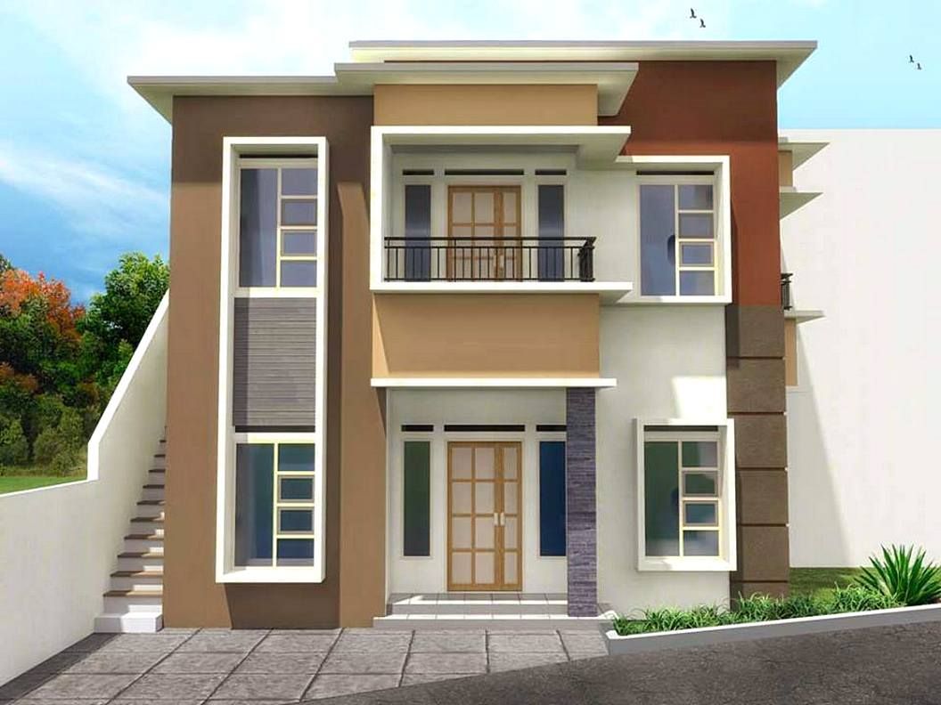 Detail Gambar Rumah Dua Tingkat Nomer 45