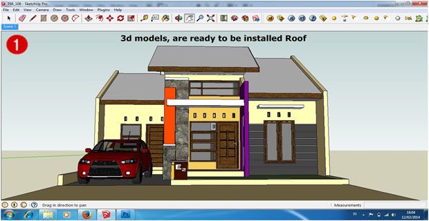 Detail Gambar Rumah Format Sketchup Nomer 49