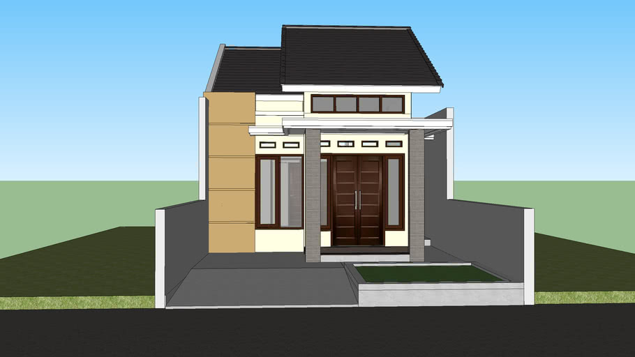 Detail Gambar Rumah Format Sketchup Nomer 9