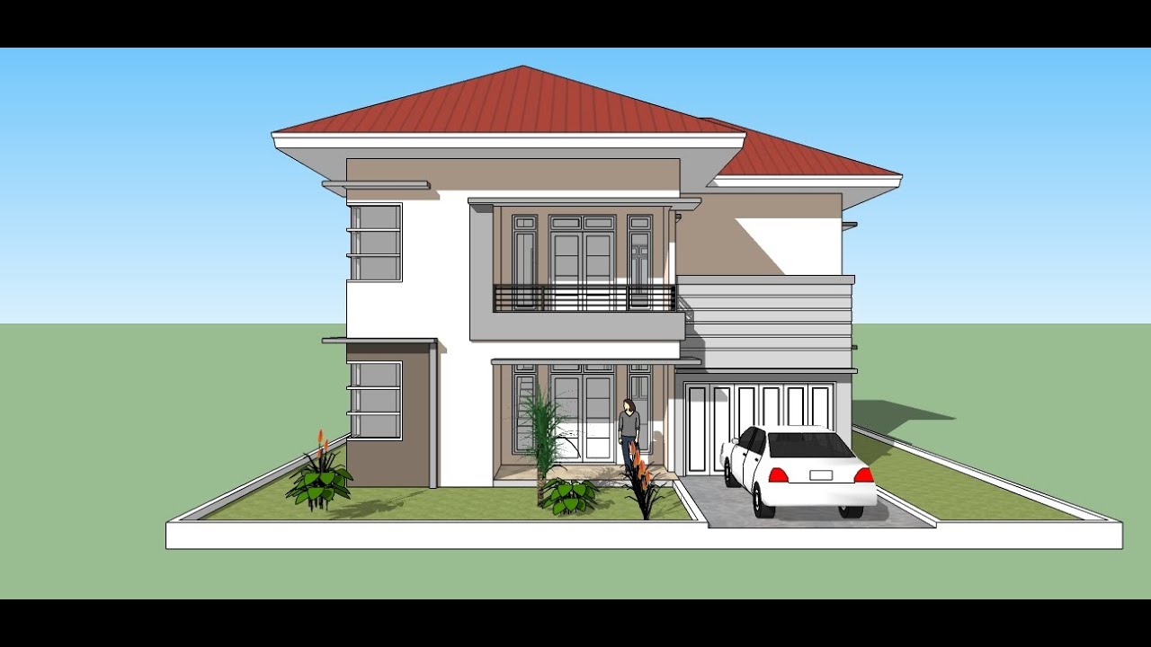 Detail Gambar Rumah Format Sketchup Nomer 10