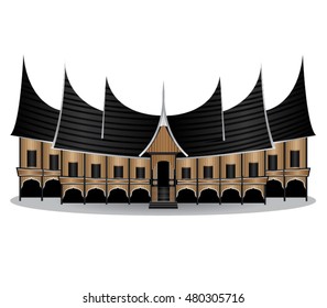 Detail Gambar Rumah Gadang Minang Nomer 18