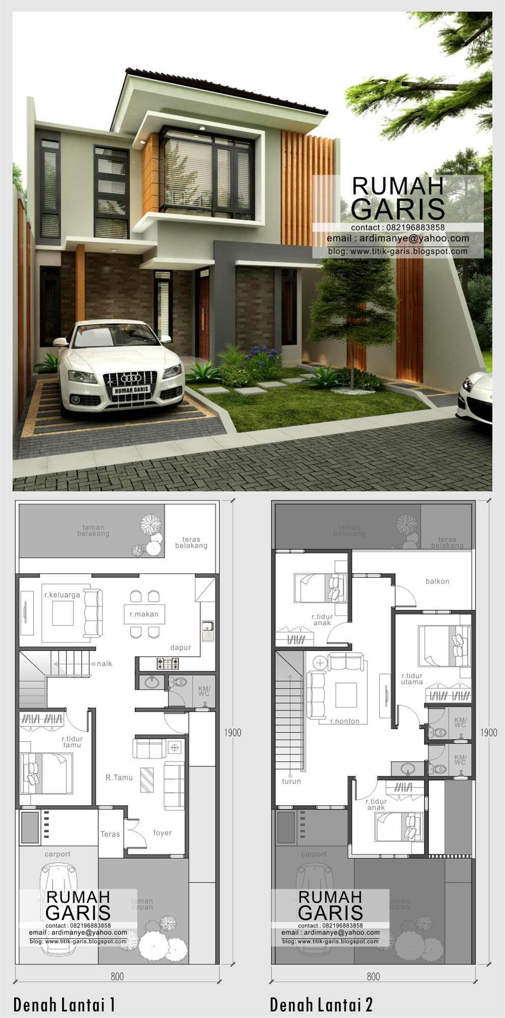 Detail Gambar Rumah Garis Nomer 13