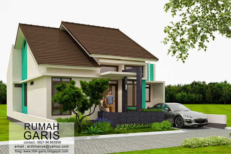 Detail Gambar Rumah Garis Nomer 21