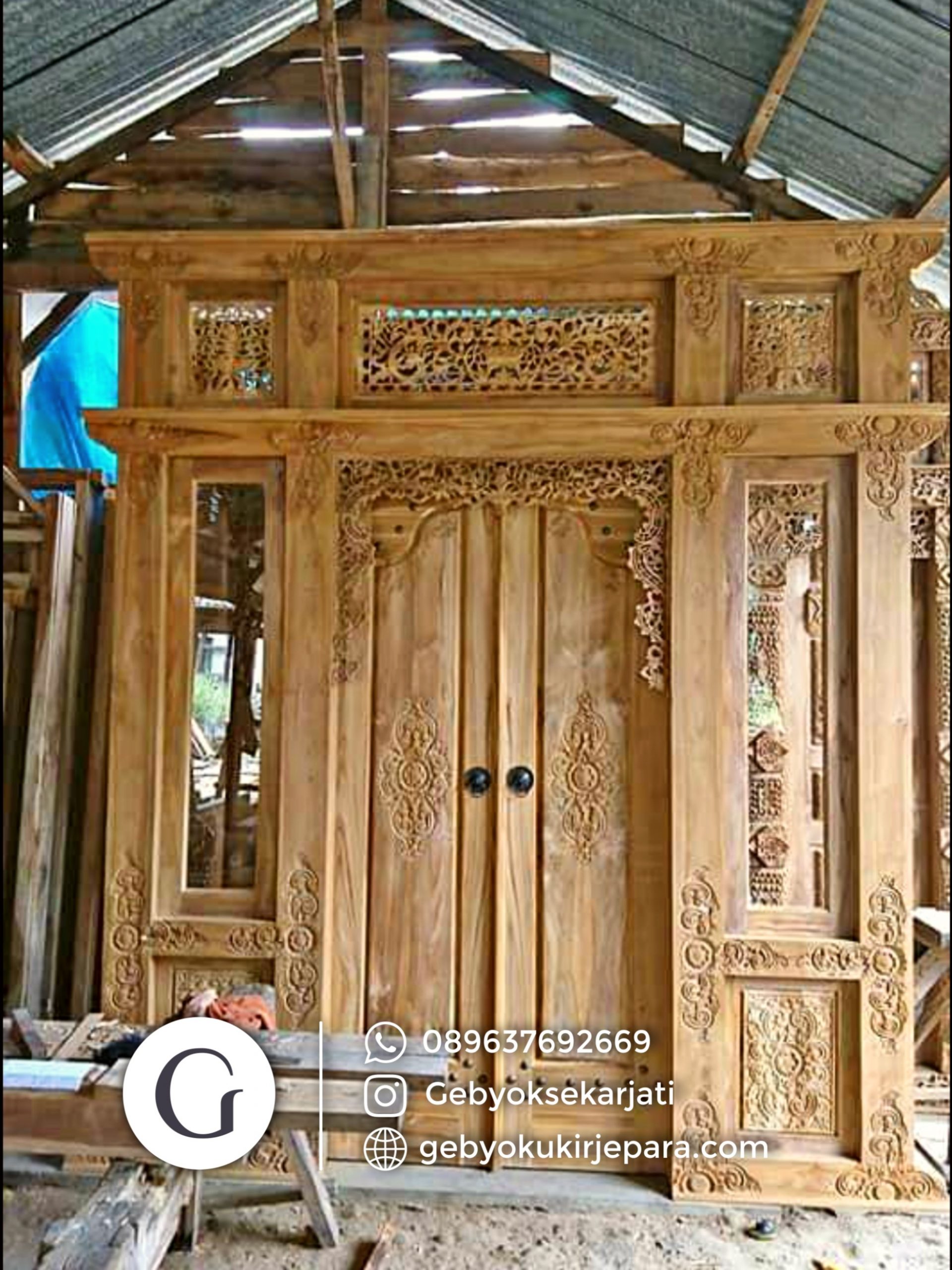 Detail Gambar Rumah Gebyok Jawa Nomer 16