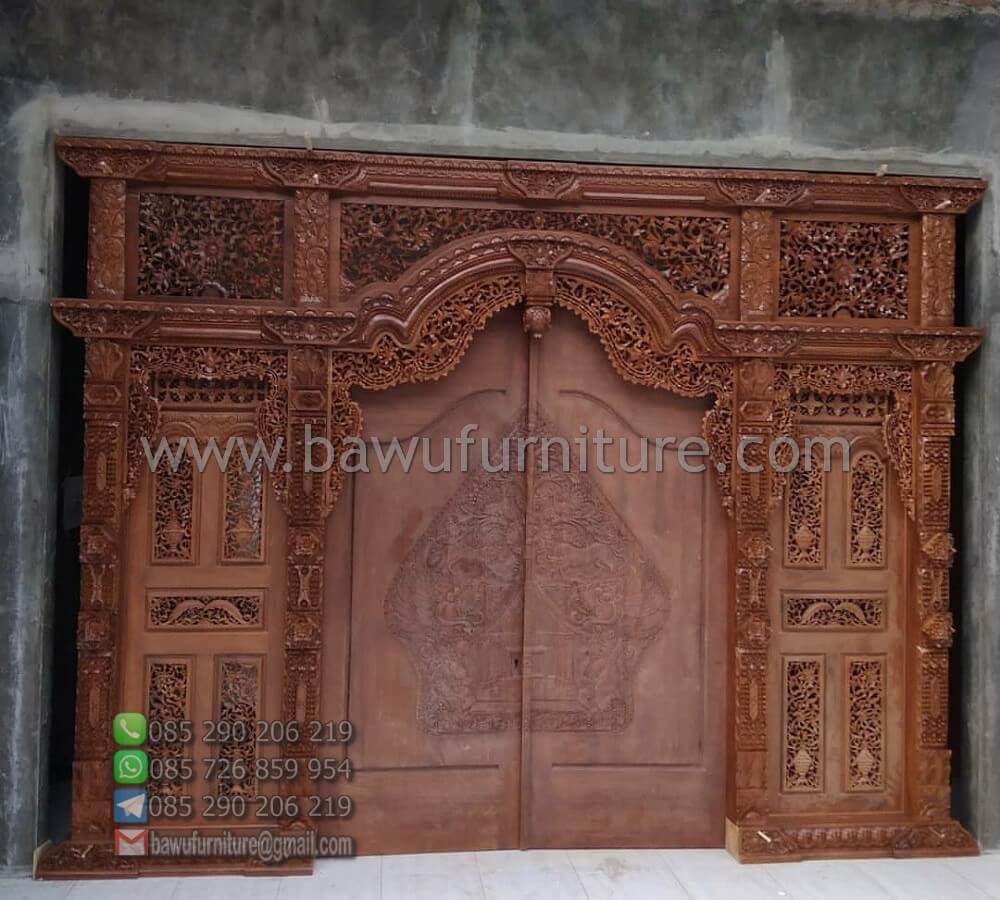 Detail Gambar Rumah Gebyok Jawa Nomer 17