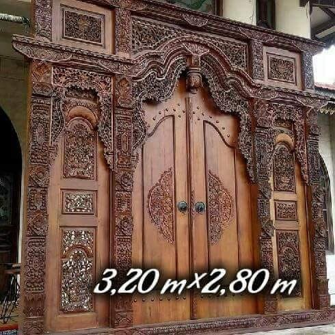 Detail Gambar Rumah Gebyok Jawa Nomer 32