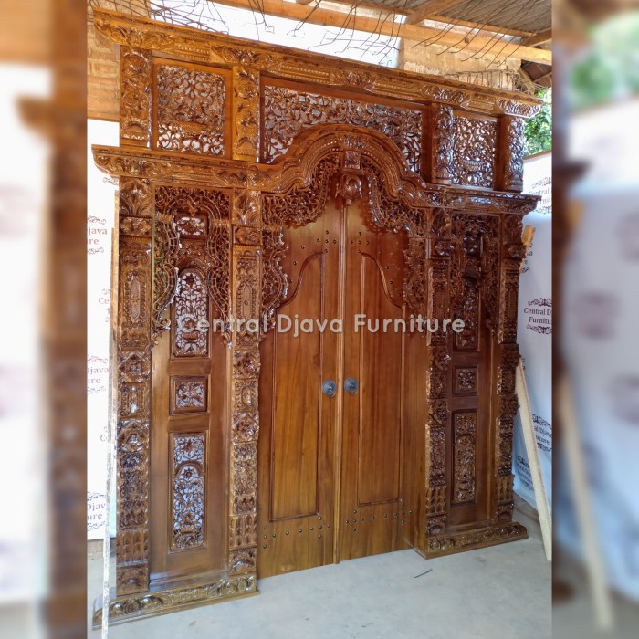 Detail Gambar Rumah Gebyok Jawa Nomer 50