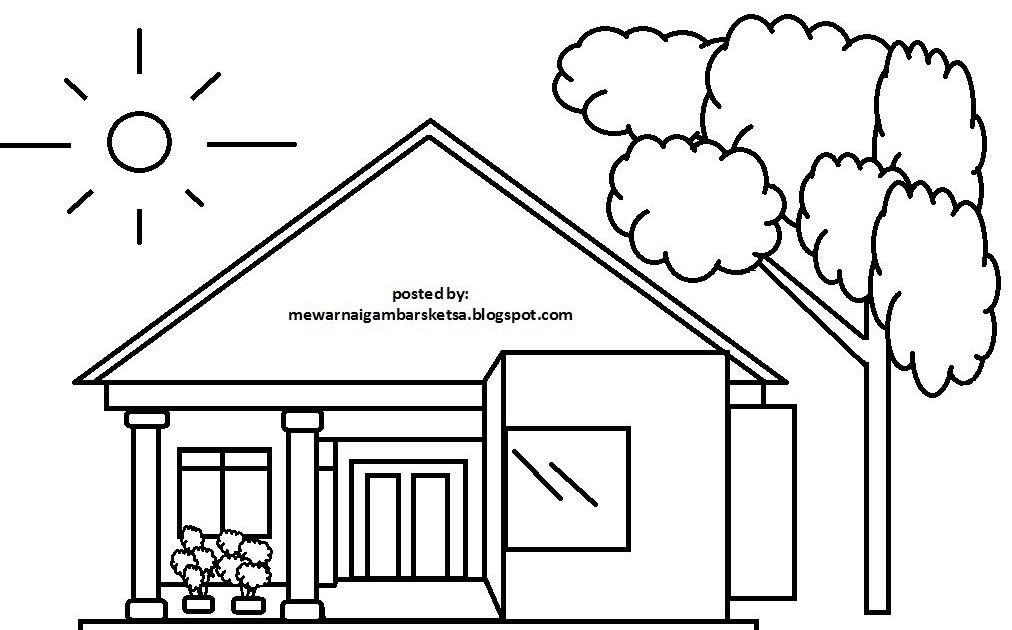 Detail Gambar Rumah Hitam Putih Kartun Nomer 27