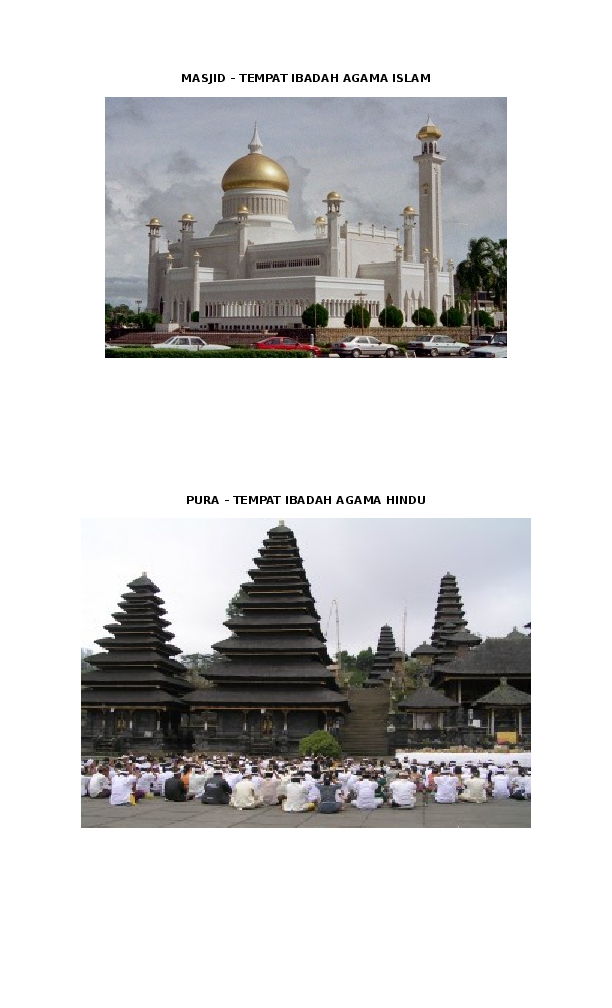 Detail Gambar Rumah Ibadah Agama Islam Nomer 45