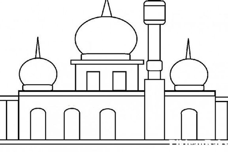 Detail Gambar Rumah Ibadah Agama Islam Nomer 10