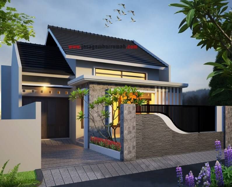 Detail Gambar Rumah Idaman Sederhana Tapi Mewah Nomer 2