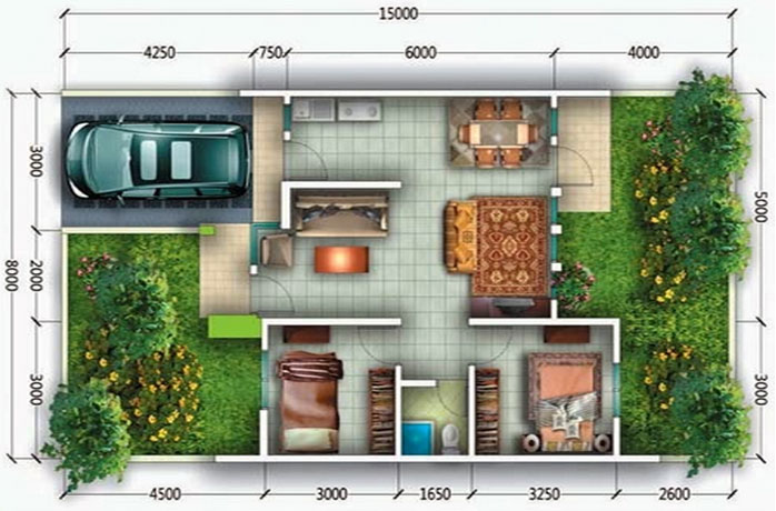 Detail Gambar Rumah Ideal Nomer 8