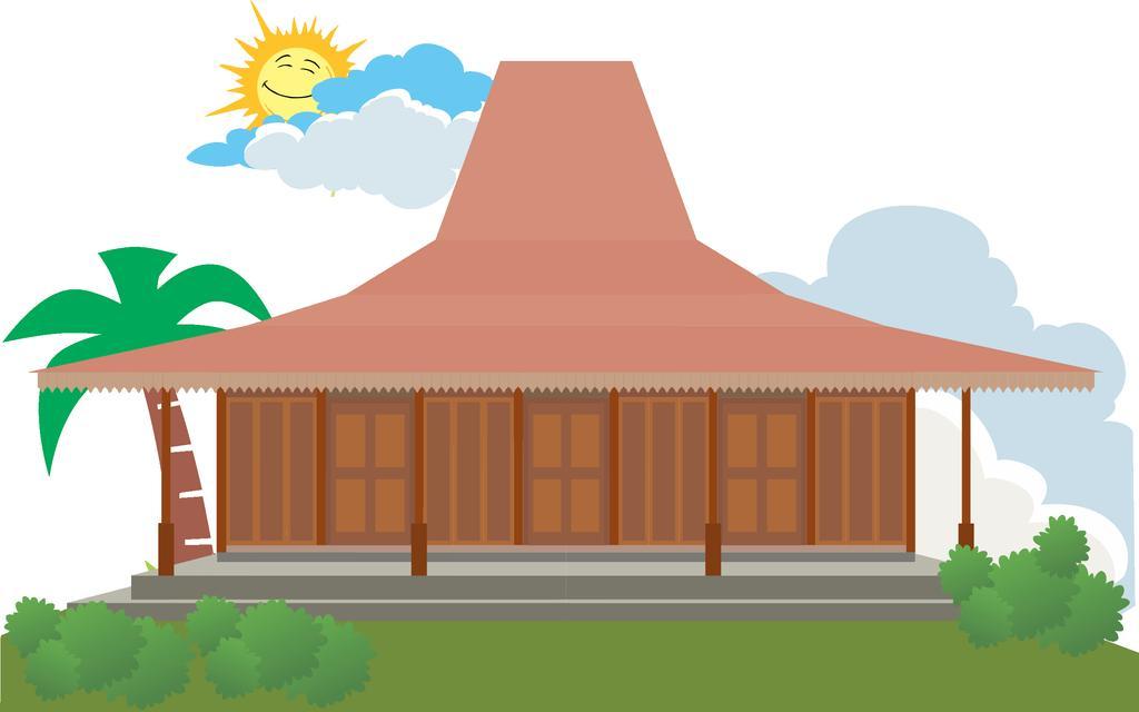 Gambar Rumah Joglo Kartun 53+ Koleksi Gambar