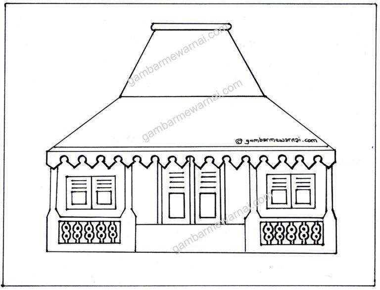 Detail Gambar Rumah Joglo Kartun Nomer 17