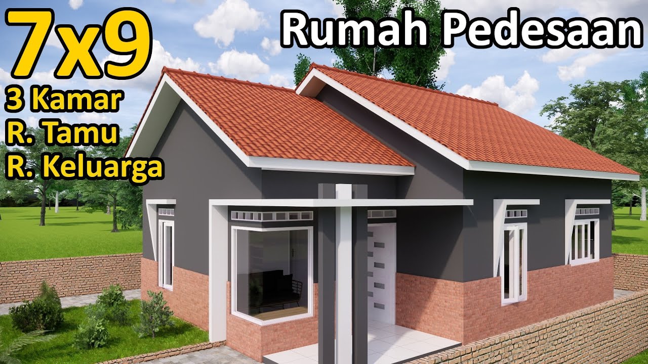 Detail Gambar Rumah Kamar 3 Nomer 44