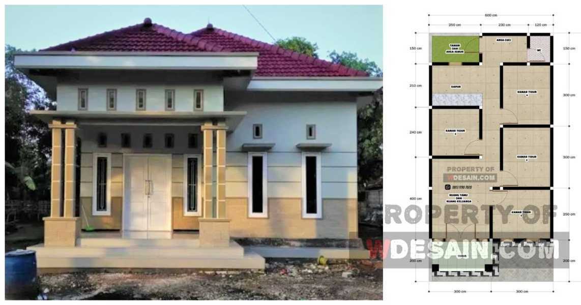 Detail Gambar Rumah Kamar 4 Nomer 42