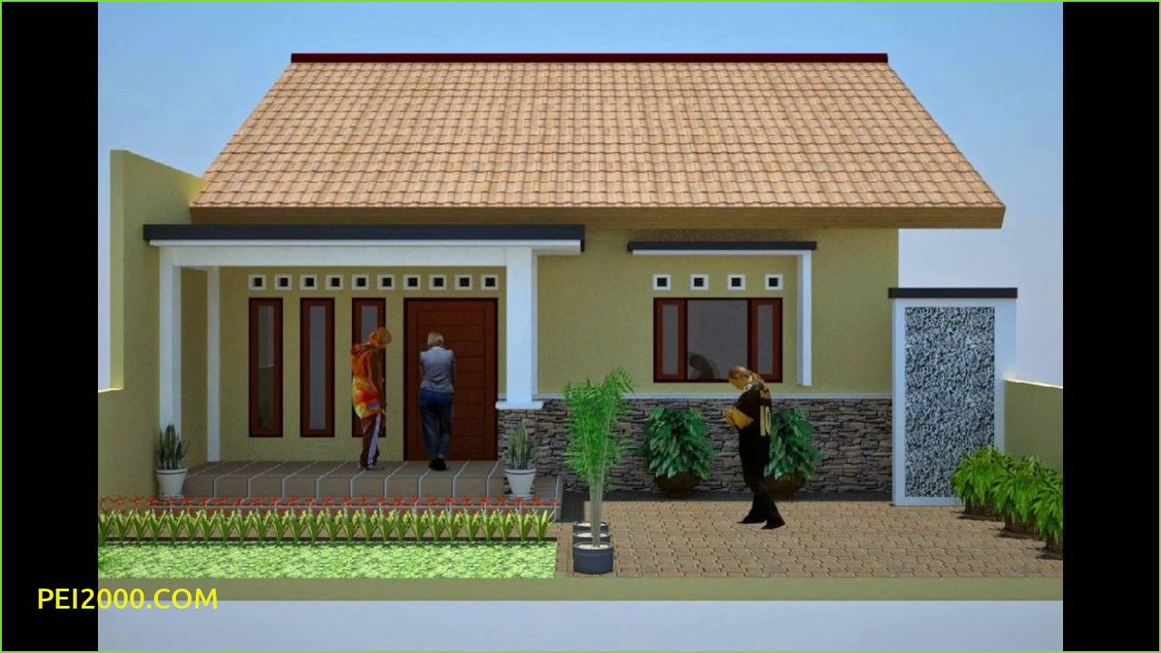 Detail Gambar Rumah Kampung Minimalis Nomer 31