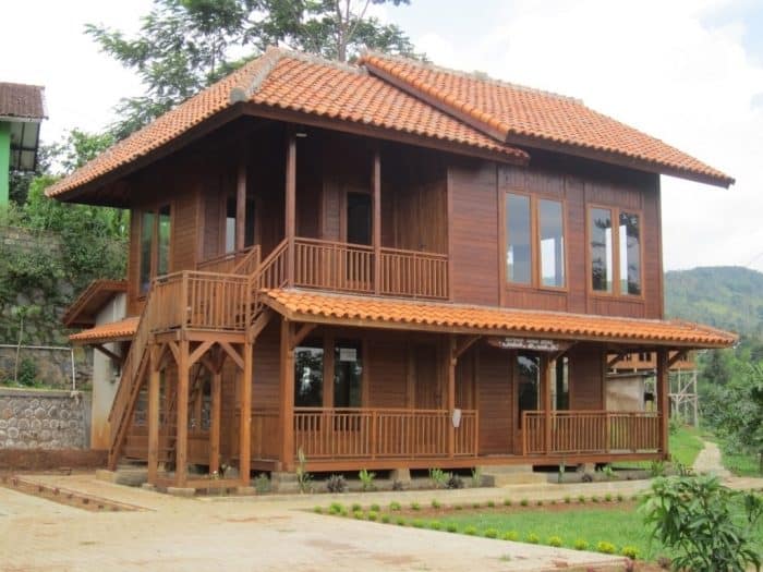 Detail Gambar Rumah Kayu Cantik Nomer 34