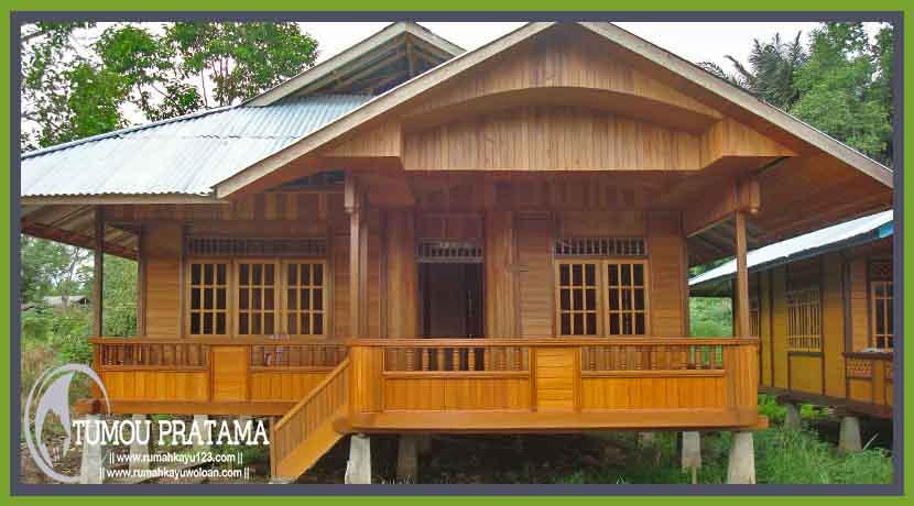 Detail Gambar Rumah Kayu Manado Nomer 11