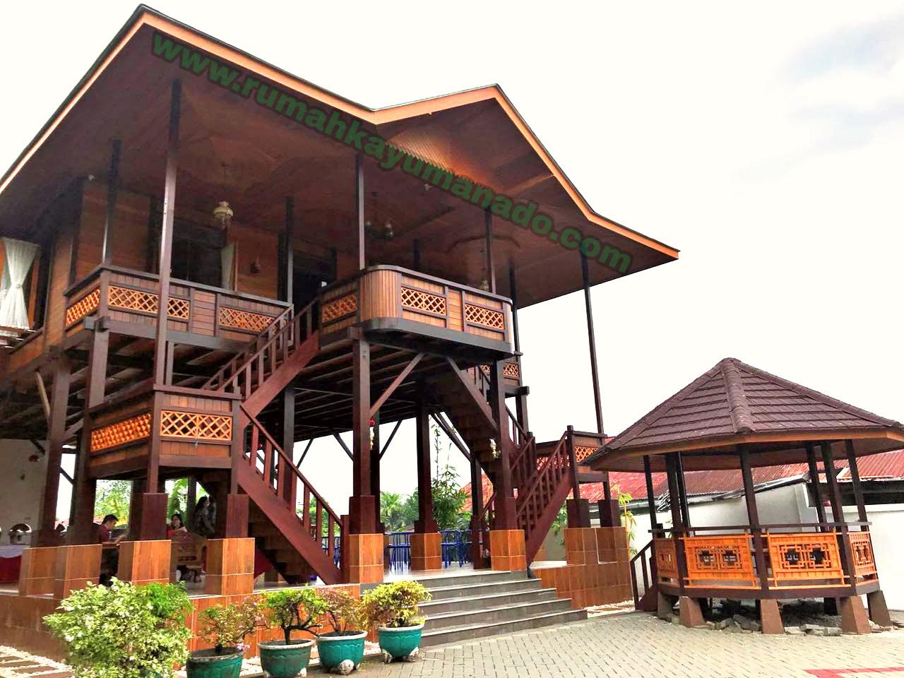 Detail Gambar Rumah Kayu Manado Nomer 15