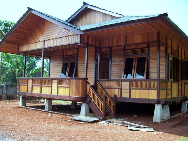 Detail Gambar Rumah Kayu Manado Nomer 46