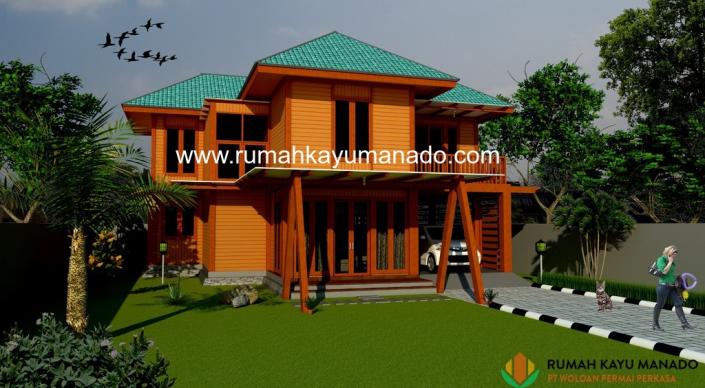 Detail Gambar Rumah Kayu Manado Nomer 47