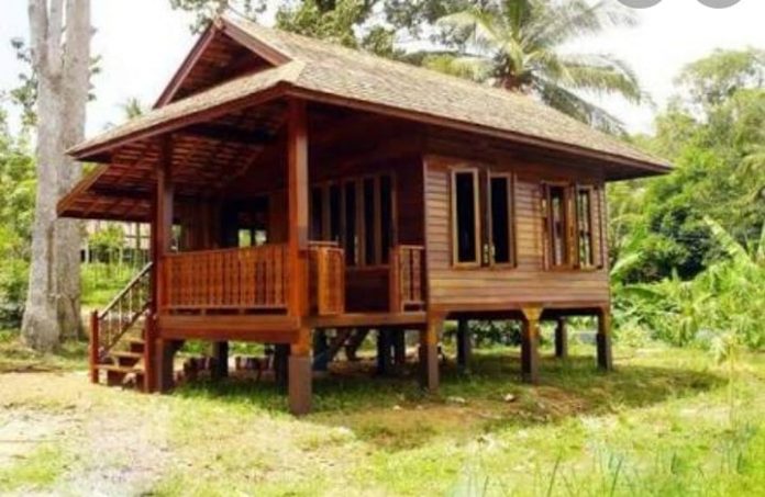 Detail Gambar Rumah Kayu Minimalis Nomer 23