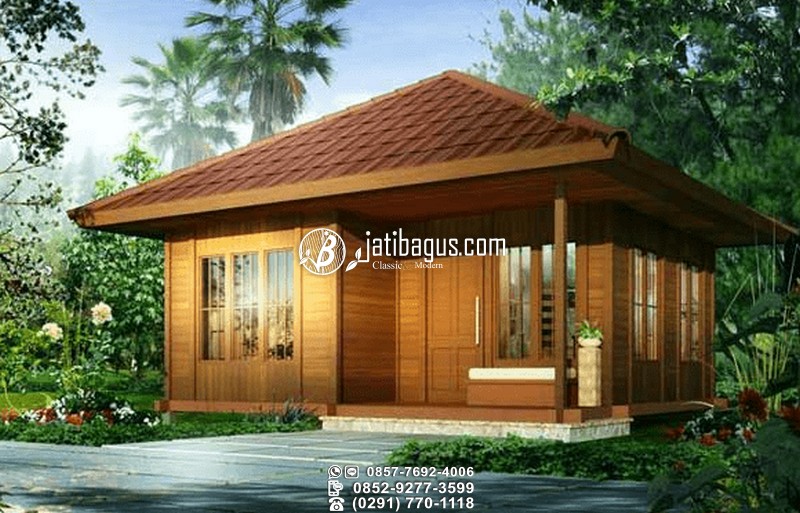 Detail Gambar Rumah Kayu Minimalis Nomer 9