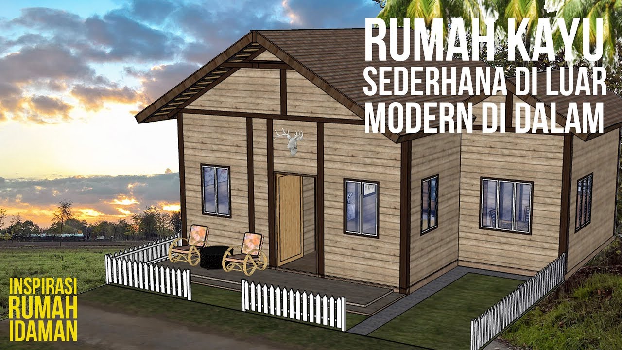 Detail Gambar Rumah Kayu Modern Nomer 16