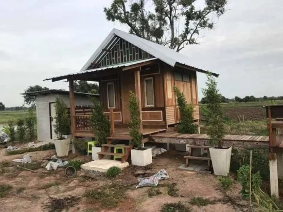 Detail Gambar Rumah Kebun Sederhana Nomer 7