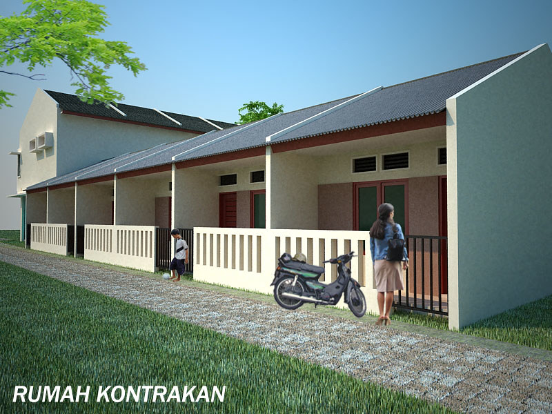 Detail Gambar Rumah Kontrakan Minimalis Nomer 22