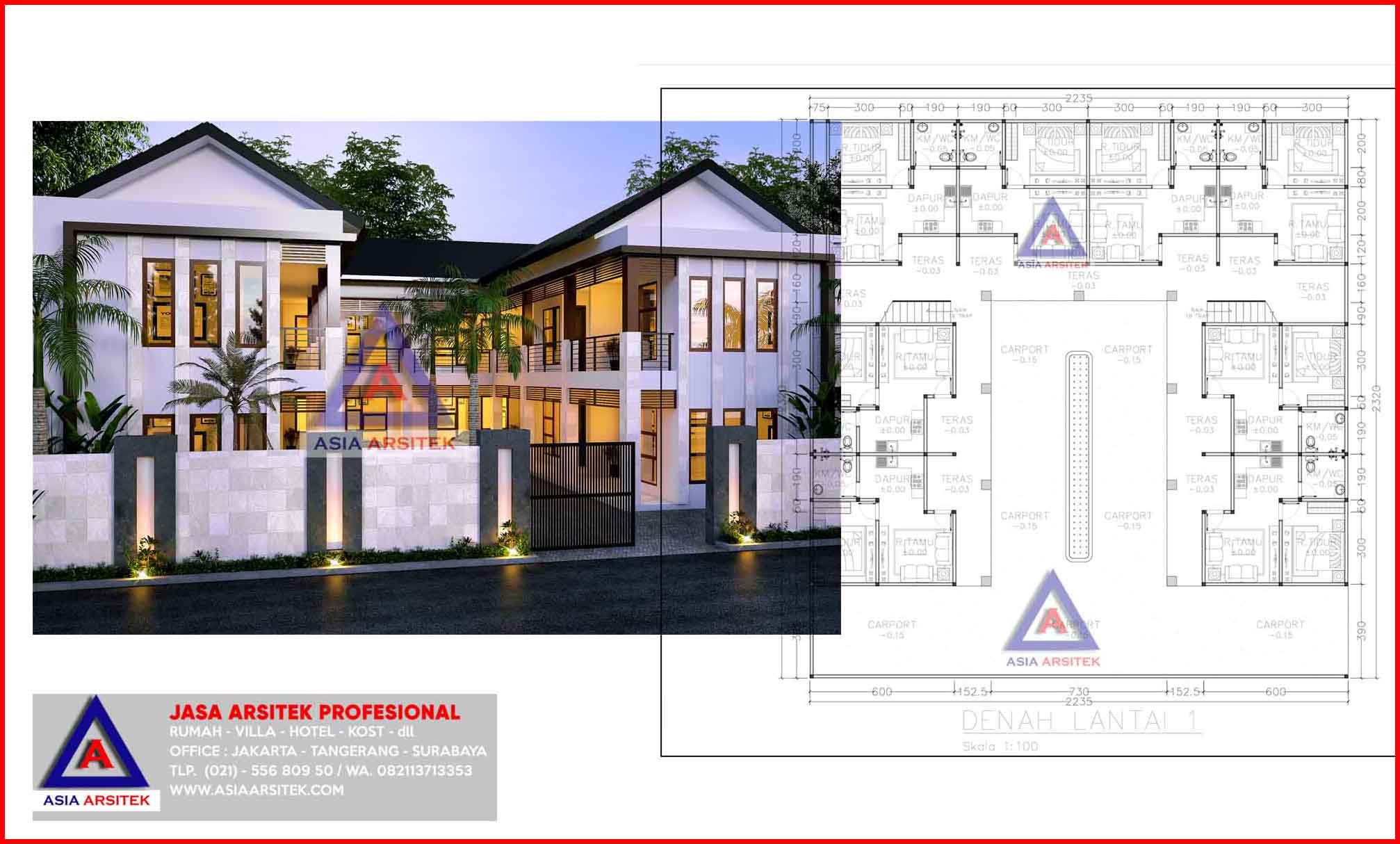 Detail Gambar Rumah Kontrakan Minimalis Nomer 57