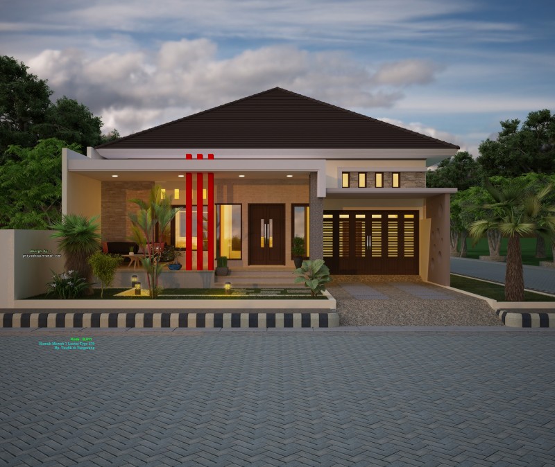 Detail Gambar Rumah Lantai 1 Nomer 19