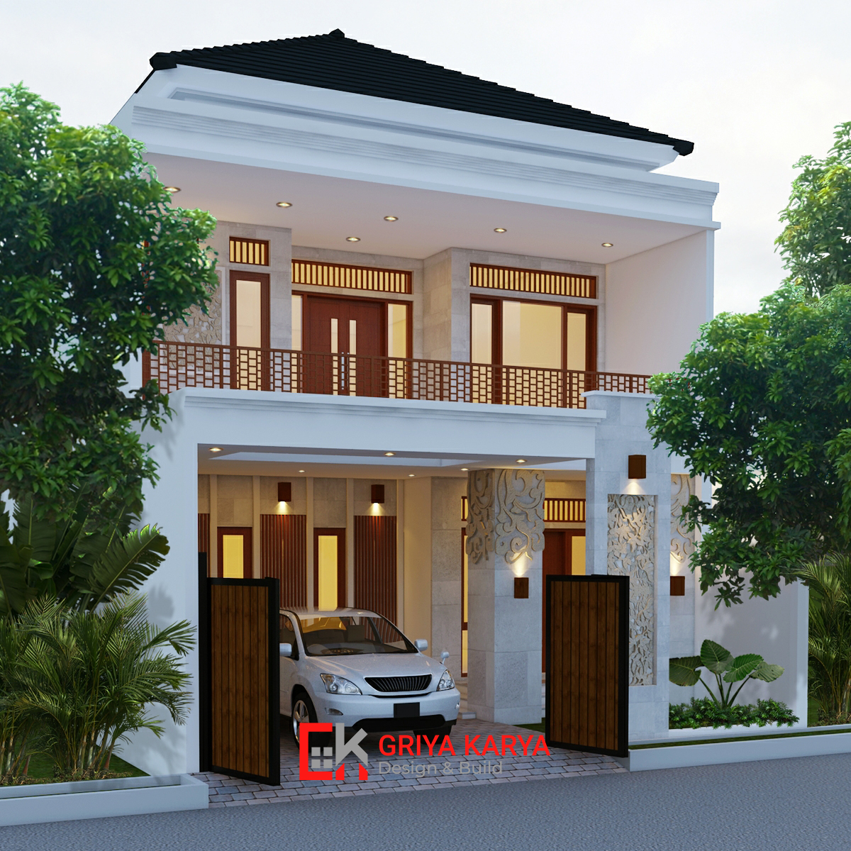 Detail Gambar Rumah Lantai 2 Gambar Mobil Nomer 16