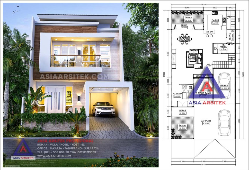 Detail Gambar Rumah Lantai 2 Gambar Mobil Nomer 20