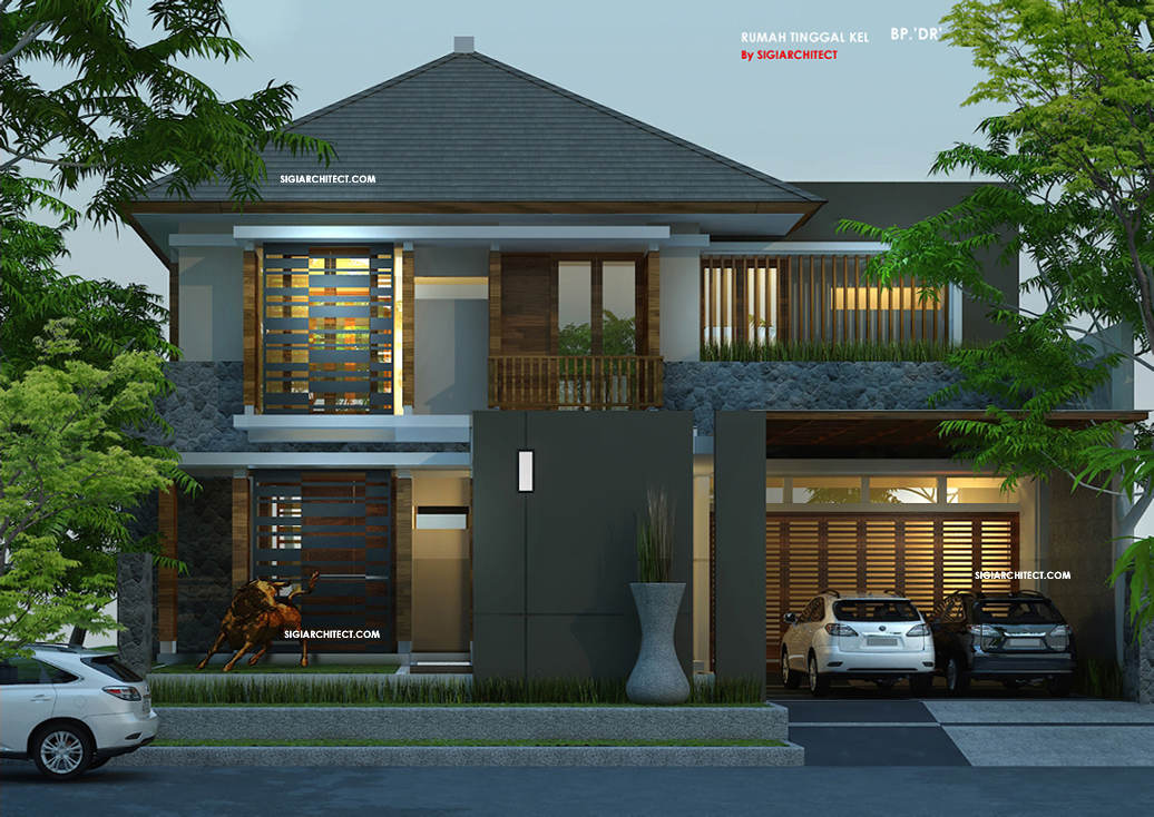 Detail Gambar Rumah Lantai 2 Gambar Mobil Nomer 10