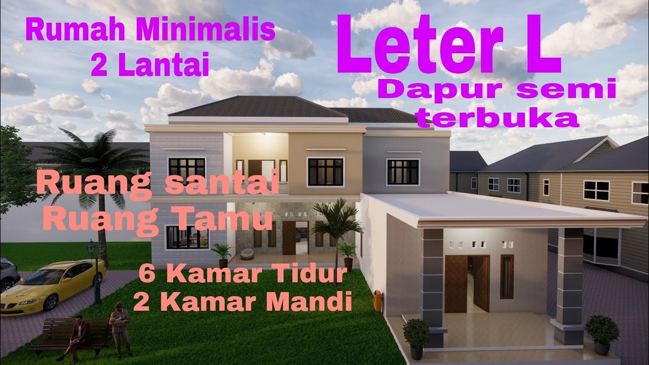 Detail Gambar Rumah Leter L Nomer 41