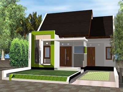 Detail Gambar Rumah Leter L Tampak Depan Nomer 16