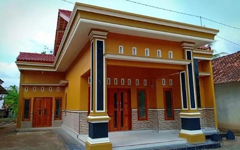 Detail Gambar Rumah Leter L Tampak Depan Nomer 4