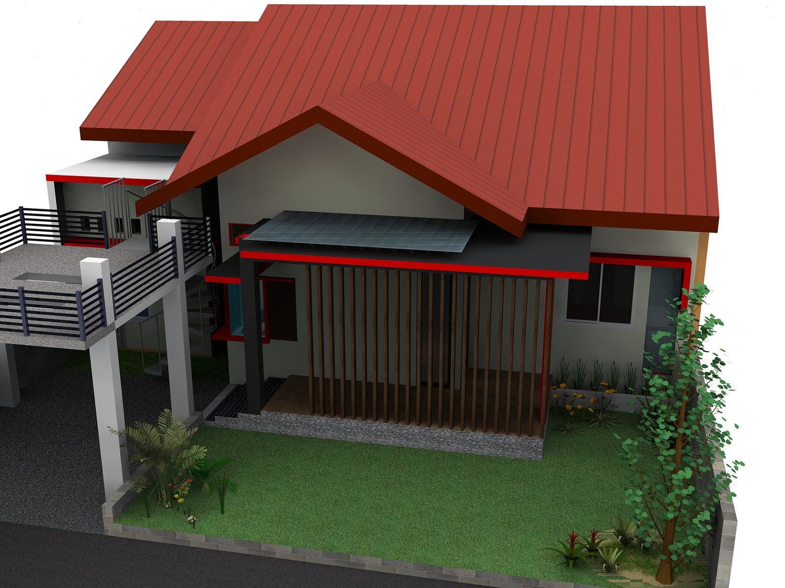 Detail Gambar Rumah Limas Modern Nomer 39