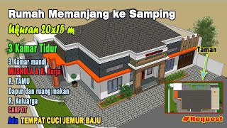 Detail Gambar Rumah Memanjang Ke Samping Nomer 25