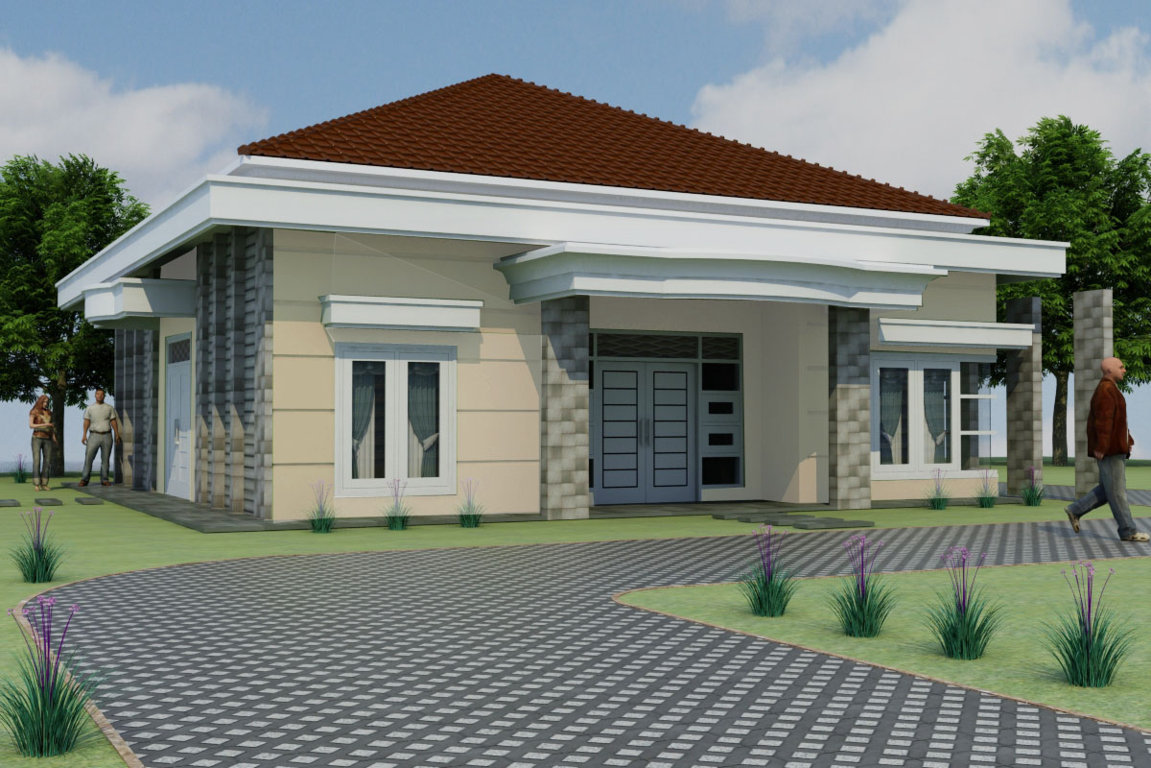 Detail Gambar Rumah Mewah 1 Lantai Nomer 12