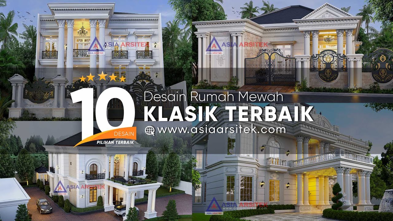 Detail Gambar Rumah Mewah Klasik Nomer 29